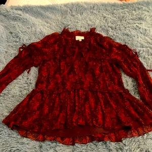 Cinq a sept flowing top, size XS